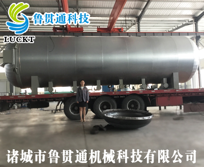 Large electric heated water vulcanization tank